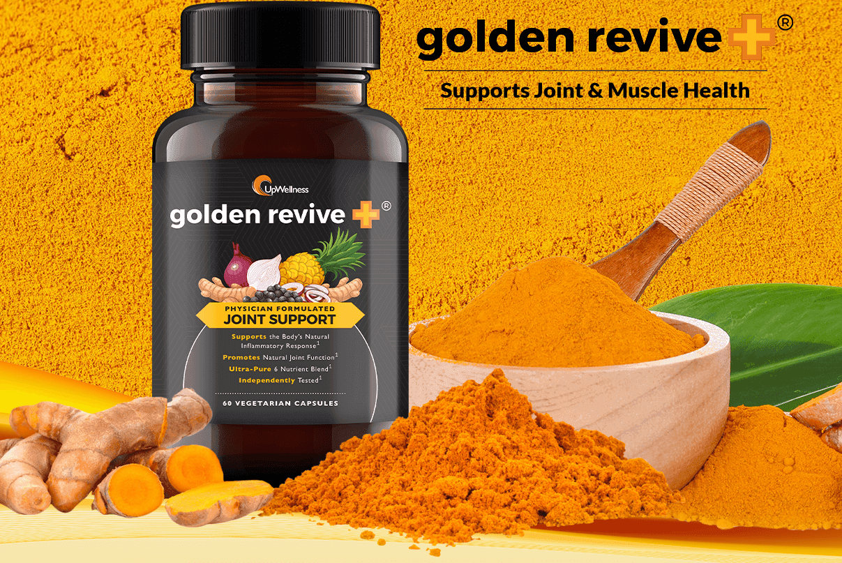 Golden Revive + natural joint pain relief supplement